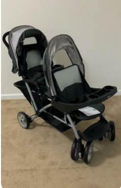 I bought Graco double stroller for my two children to carry easily