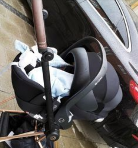 how to open Graco stroller